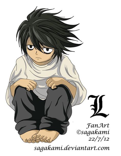 L lawliet chibi by sagakami on DeviantArt