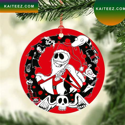 Santa Jack Skellington Nightmare Before Christmas Tree Christmas ...