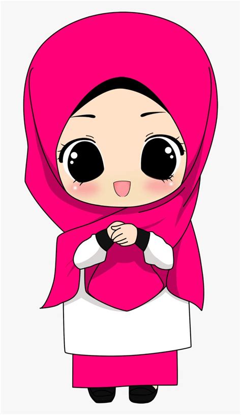 Gambar Kartun Muslimah Png 1 Png Image - Hijab Cartoon Png, Transparent ...