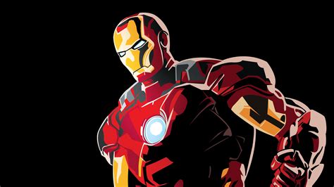 Iron Man Graphic Design 4k art superheroes wallpapers, iron man ...