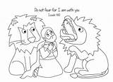 Bible Coloring Pages For Kids Daniel And Lions Den  Smart Kiddy sketch template