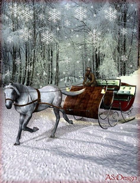 The Vintage Sleigh | Christmas scenes, Sleigh ride, Sleigh