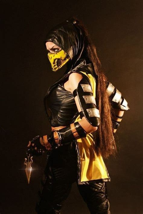 Transform into the Fierce Scorpion Ninja from Mortal Kombat 11