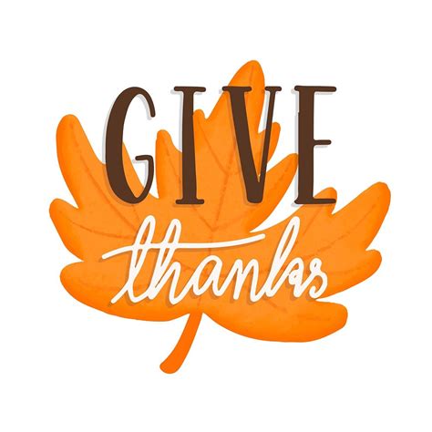 Give thanks Thanksgiving holiday illustration | Premium Vector - rawpixel