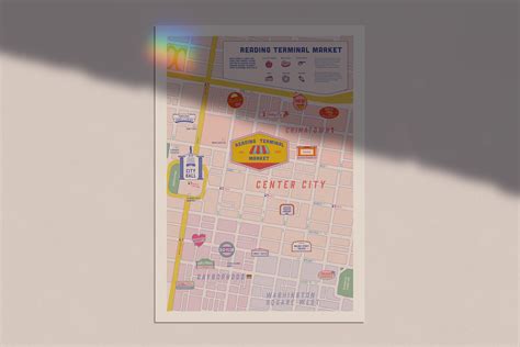 Philadelphia Center City – Map on Behance