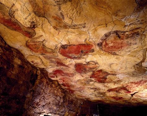 The Cave of Altamira - Polychrome Ceiling (With images) | Altamira ...