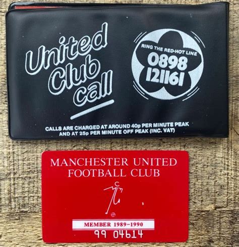 1989/90 ORIGINAL DIVISION ONE SEASON TICKET MANCHESTER UNITED | MATCH ...