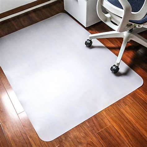 36"x48" pvc floor mat home office rolling chair floor carpet protector ...