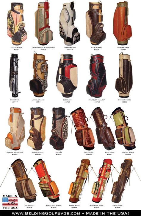 Belding Golf Bags & Accessories