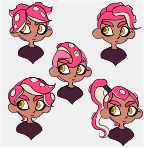 Dear Nintendo, Please add more Octoling hairstyles. : r/Splatoon_2