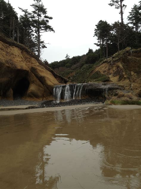 Hug point falls by Jim case photography | Waterfall photography, Photography, Waterfall