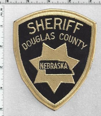 Douglas County Sheriff (Nebraska) 3rd Issue Shoulder Patch | eBay