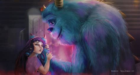 Boo and Sulley Monsters Inc - 2018 by https://www.deviantart.com/itzel ...