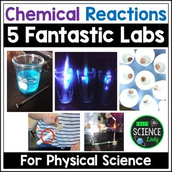 Chemical Reaction Labs - Middle School - Physical Science by CrazyScienceLady