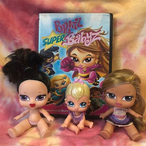 Bratz Super Babyz DVD Bundle with Baby Bratz Dolls! Bratz Babyz Doll | Mercari in 2022 | Bratz ...