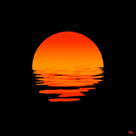 A beautiful sunset - GIF | Sunset gif, Beautiful gif, Animation