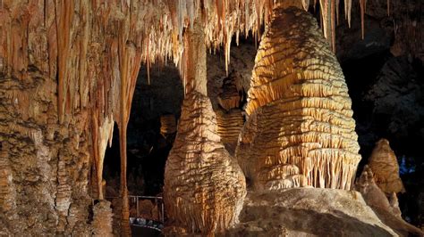 Cave Stalactites Stalagmites HD wallpaper | nature and landscape | Wallpaper Better