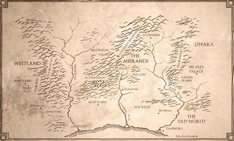 Map of The Sword of Truth Series Sword Of Truth, Terry Goodkind, Fantasy Map, Geek Out, Film ...