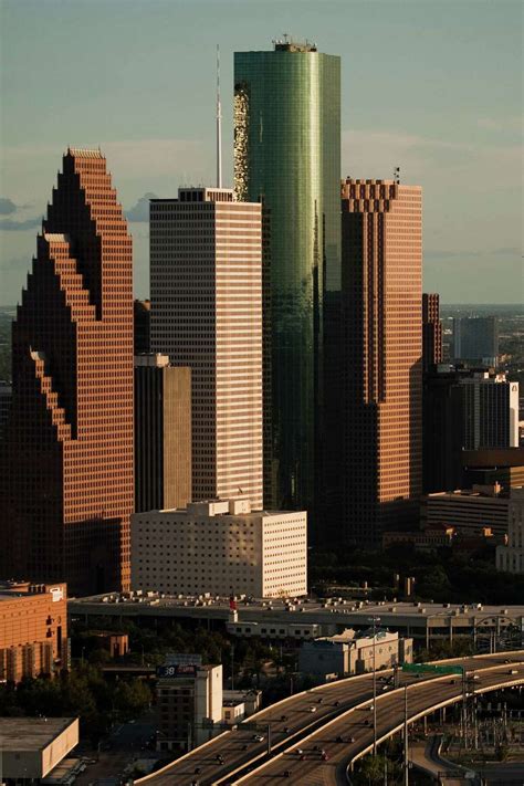 High-rises under construction in the Houston area