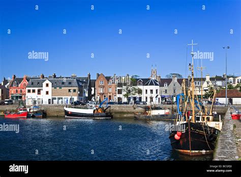 Stornoway harbour, Isle of Lewis, Outer Hebrides, western isles, Scotland, UK 2009 Stock Photo ...