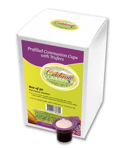 Travel Communion Set | 50 Prepackaged Communion Sets