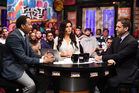 ESPN 'First Take' Host Molly Qerim on Controlling Heated Debates ...