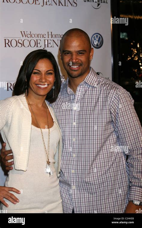 Salli Richardson & husband Dondre T. Whitfield World Premiere of ...