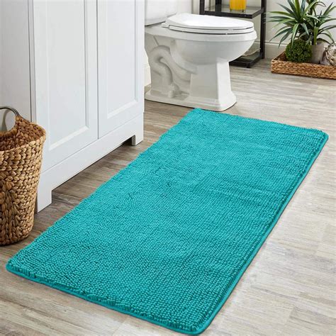 LOCHAS Bath Rugs 24" x 60" Large Runner Bathroom Rug, Soft Luxury ...