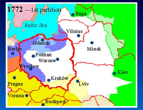 6. Map 1772 - 1st Partition