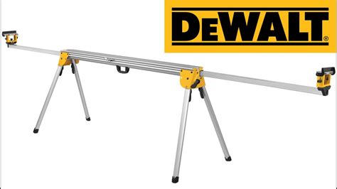 DeWalt Heavy Duty Miter Saw Stand | Assembly and Review - YouTube