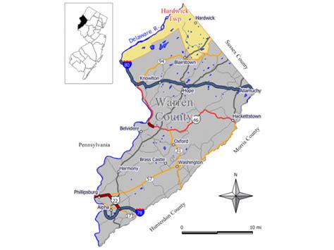 Hardwick, NJ - Geographic Facts & Maps - MapSof.net