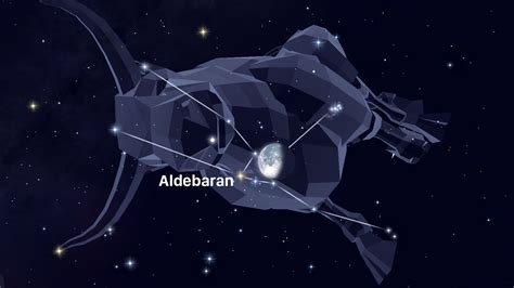 The Moon and Aldebaran | Star Walk