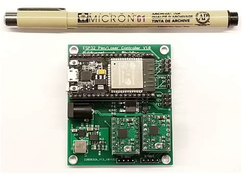 DIY Pen/Laser Engraver ESP32 Controller - Electronics-Lab.com