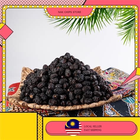 AUTHENTIC Kurma Ajwa Aliyah JUMBO (500G/1kg) | Shopee Malaysia