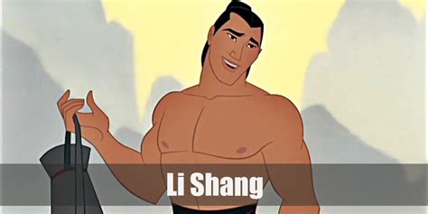 Li Shang (Mulan) Costume for Cosplay & Halloween