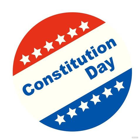 Cute Constitution and Citizenship Day Clip Art in PSD, Illustrator, SVG ...