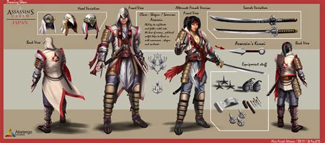 Assassin's Creed Japan - Concept by Alvin Setiwan by 3dsensemediaschool ...