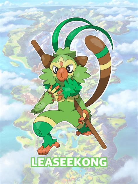 Grookey evolution Prediction by SoullianArt on DeviantArt