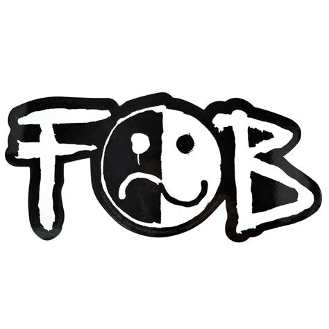 Fall Out Boy Logo Sticker 444839 | Rockabilia Merch Store