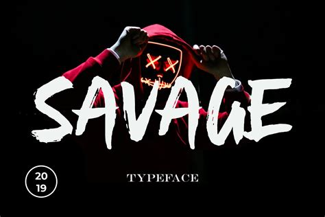 Savage (455110) | Logo | Font Bundles