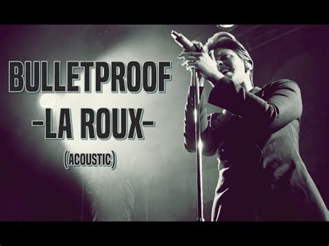 La Roux - Bulletproof ( Acoustic) Subtitulada al español - YouTube