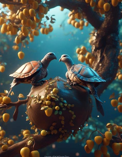 Two Turtle Doves... : r/nightcafe