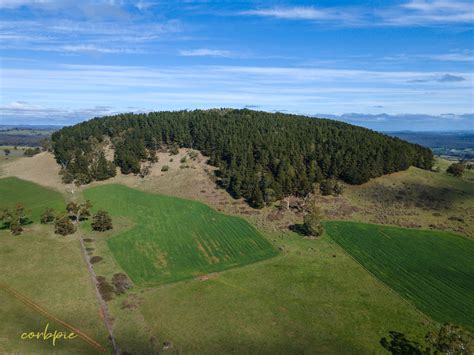 Mount Franklin drone images and panorama