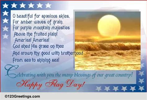 It's Flag Day! Free Flag Day eCards, Greeting Cards | 123 Greetings