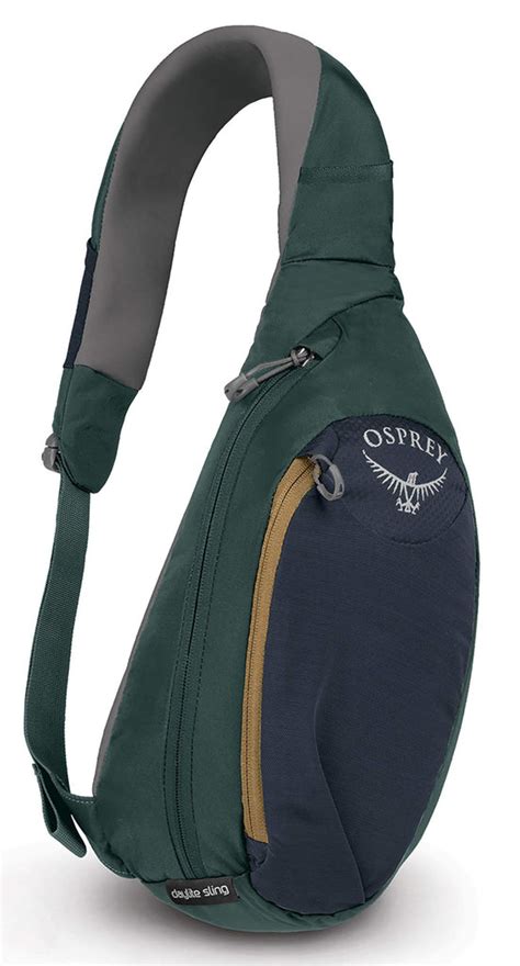 Osprey Packs Daylite Shoulder Sling, Stone Grey/Sage– backpacks4less.com