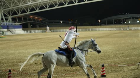 Learn the art of horseback archery at the Horseback Archery Equestrian ...