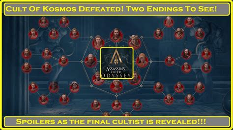 Assassin's Creed Odyssey- Cult of Kosmos Endings!!! - YouTube