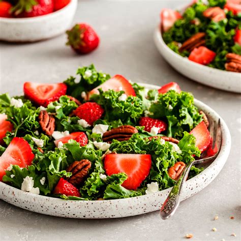 Strawberry Kale Salad - California Strawberry Commission