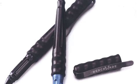 Benchmade presenta estos bolígrafos kubotan que son más temidos que las ...