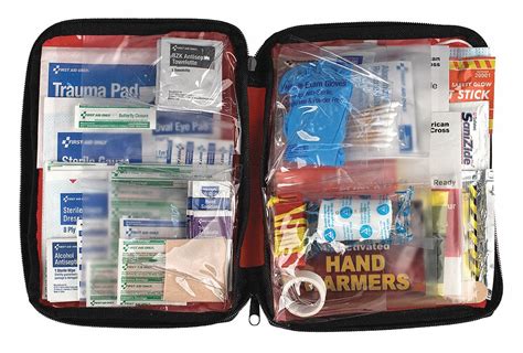 AMERICAN RED CROSS, Bulk, 106 Components, Emergency Preparedness Kit ...